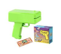 Pistola de dinero para películas - Money Shooter, pistola de apoyos Make it Rain | Pistola de dinero de mano, spray de dinero hace que llueva, tirador de juguete, tirador de dinero real para películas