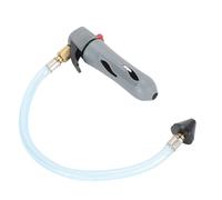 Pistola de Drenaje Roscada, Limpiador Eficiente de Pistola de Drenaje de Cartucho de CO2 con Manguera Flexible, para Línea de Condensado de CA (GREY)