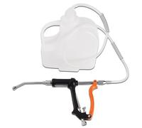 Pistola de empapado de medicina veterinaria, dispositivo dosificador ajustable de 30 ml para ganado, herramienta de alimentación de animales, jeringa de cerdo, dispensador continuo de medicina (negro)