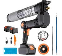 Pistola De Engrase Eléctrica, Herramienta De Lubricación Inalámbrica, Alta Capacidad De 600 CC, Batería Recargable De 1800 Mah, Lubricación De Maquinaria De Construcción