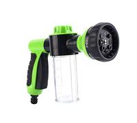 Pistola de espuma de cañón, manguera de jardín, sprayer, pistola de agua de espuma, coche, de nieve, arandela de coche, kit de pistola de agua, 8 patrones de riego, lavado de coches, mascotas,