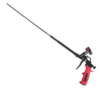 Pistola de espuma de pulverización desmontable de 25 pulgadas, cesta con revestimiento antiadherente, pistola de aislamiento de espuma de pulverización resistente, pistola de espuma expandible de