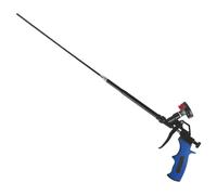 Pistola de espuma desmontable de 25 pulgadas, pistola de espuma expandible profesional, pistola de espuma dispensadora adecuada para calafatear, llenar, sellar (azul)