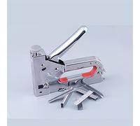 Pistola de grapas 3 en 1 manual pistola de uñas manual kit de grapadora con grapas para material de fijación de tapicería