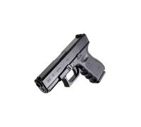 Pistola de greenn Gas de Airsoft Modelo G19 Negra GBB de Marui con corredera móvil y blowback. Potencia Menor de 1 Julio