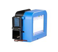 Pistola de impresión de inyección de tinta de 12,7mm, código de barras QR, fecha, logotipo, etiqueta de caducidad, Mini impresora portátil de inyección de tinta térmica Secado rápido para etiquetado y