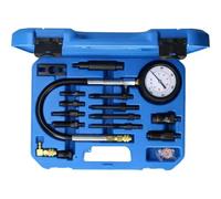 BRILLIANT TOOLS BT581050 Juego de comprobador de compresión para motores diésel, 15 pzs [Powered by KS TOOLS]
