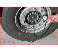 KS Tools 515.1950 - Comprobador de inflado de ruedas, 0-11 bar/160 PSI
