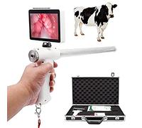 Pistola de inseminación Visual Artificial,Pistola de inseminación para Vacas y Ganado,Herramientas agrícolas de inseminación Veterinaria,con cámara de 5MP Pantalla de 180°,Equipo de