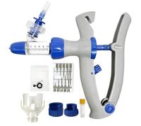 Pistola de InyeccióN para aves de Corral, Jeringa para Ganado con Botella, Inyector AutomáTico de PrecisióN para Jeringas Continuas para Animales, Reutilizable(A-10ml)