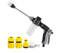 Pistola de Jardín de Alta Presión | Pulverizador Compacto para Automóvil con Patrones de Pulverización Ajustables,Limpiador Multifuncional a Presión para Automóvil - para Limpieza en