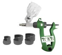 Pistola De Jeringa para Ganado, Inyector Veterinario De PrecisióN Continua Ajustable, DosificacióN AutomáTica De Vacunas con Adaptador De Botella para(Oil-B/2ml/A)