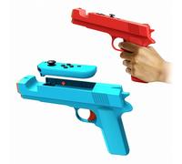 Pistola de juego para mando de Switch/Switch OLED [Paquete de 2],Mando de pistola de movimiento de Switch Agarre de mano para juegos de disparo Wolfenstein 2: El Nuevo Coloso - para tirador de pistola