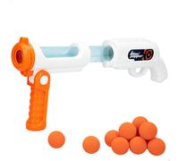 Pistola de juguete con 12 bolas de espuma Speed Shoot Warriors