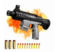 Pistola De Juguete M416 Soft Bullet EyeccióN Manual Pistola De Espuma Eva Toy Gun Plegable Blaster Rifle Long Range，Regalo De CumpleañOs para NiñOs Juegos Al Aire Libre