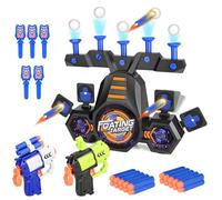 Pistola de Juguete para Nerf Objetivo de Pistola, Vankarr Juego de Disparos para niños con Modo de Objetivo de Bola Flotante y 9 Objetivos, Regalo para niños niñas de 6 7 8 9 10 11 12 años