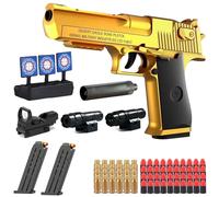 Pistola de Juguete para niños, M416 Pistola de Espuma, Recarga Manual, Pistola de Juguete Suave para 12+ Regalos para niños