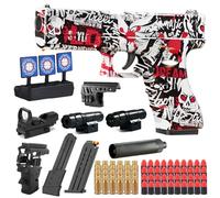 Pistola de Juguete para niños, M416 Pistola de Espuma, Recarga Manual, Pistola de Juguete Suave para 12+ Regalos para niños