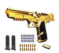 Pistola de juguete, Shell ejecting Toy Gun 1.1 Desert Eagle, balas de espuma EVA, niños mayores de 12 años