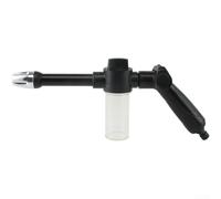 Pistola de lavado de alta presión con extensión de lanza de metal y boquilla de espuma, boquilla de pulverización ajustable para lavado de coches, riego de jardín y limpieza de superficies, diseño