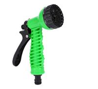 Pistola de lavado de autos Rociador de agua a alta presión Boquilla ajustable 7 patrones de rociado Aspersor portátil para lavadora de autos de jardín para limpieza de vehículos y