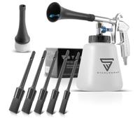 Pistola de limpieza profesional de aire comprimido STAHLWERK RP-90 ST, limpiador de aire comprimido de alta calidad con efecto tornado para la limpieza eficaz de superficies sucias.