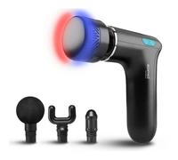 Pistola de masaje Medisana MG-50E 20W Frío Calor 4 cabezales Batería USB Negro