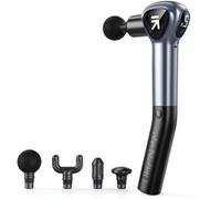 Pistola de masaje muscular con mango extensible desmontable, renpho re
