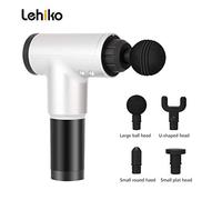 Pistola De Masaje Muscular Masajeador De Tejido Profundo Terapia Pistola Ejercicio Alivio Del Dolor Muscular Modelado Del Cuerpo Blanco