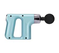 Pistola de Masaje, Pistola de Masaje Vibratoria Potente Portátil de 5 Fuerzas, 5 Cabezales de Masaje, Masaje Muscular para el Hogar(Azul)