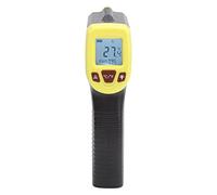 Pistola de Medición de Temperatura, Termómetro Infrarrojo, Termómetro Industrial, Con Pantalla Lcd Gm320S Para Tuberías de Agua Caliente Superficie de Las Piezas del Motor(Amarillo)