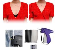 Pistola de micropuntada Stitchy, fijador rápido de ropa Stitchy, pistola de micro punto para ropa, pistola de costura rápida, pistola de costura pequeña para ropa, pistola de micro etiquetado para