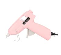 Pistola de pegamento caliente, juego de mini pistola de pegamento y barras de precalentamiento rápido de 20 W, máquina de pegamento caliente que ahorra tiempo, temperatura