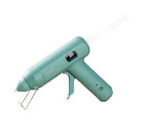 Pistola de pegamento de 10 W/30 W, mini pistola de pegamento termofusible, juego de herramientas de reparación de pistola de temperatura eléctrica con varilla de pegamento de 0.394 in, herramienta elé