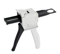 Pistola de pegamento epoxi 50 ml mango pegamento mezclado, dispensador de pegamento 1:1/1:2 relación epoxi, pistola de pegamento epoxi 2k pistola de pegamento dispensador para cartucho epoxi