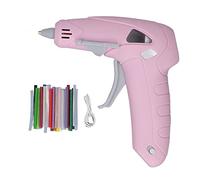 Pistola de Pegamento Inalámbrica Recargable, Tecnología Avanzada a Prueba de Fugas, Calentamiento Rápido de 1 a 2 Minutos, Carcasa de Plástico Estable, 40 Barras de Pegamento