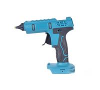 Pistola de Pegamento, Pistola de pegamento eléctrica inalámbrica de 80W, pistola de aire caliente for soldadura por fusión en caliente, boquilla antiescaldaduras con palos de 11mm(With 1 battery)