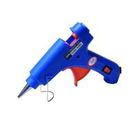 Pistola de pegamento termofusible de 20 W, mini pistolas industriales para el hogar, temperatura de calor, herramienta de reparación termoeléctrica, uso de barras de pegamento de 7 mm (color: pistola