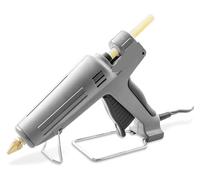 Pistola de pegamento termofusible de tamaño completo y alto rendimiento: pistola de pegamento caliente de grado profesional for carpintería, Barra de pegamento no incluida.