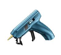 Pistola de pegamento termofusible eléctrica inalámbrica recargable for el hogar, barra for manualidades for niños, eléctrico universal(Black)