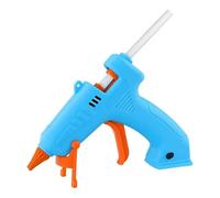 Pistola de pegamento termofusible for bricolaje, batería de litio for el hogar, hecha a mano, universal, recargable, inalámbrica, barra de pegamento de 7 mm(Blue)