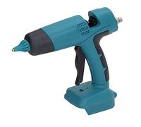 Pistola de pegamento termofusible inalámbrica de fusión rápida herramienta de calentamiento PTC de 60 W para manualidades DIY mantenimiento del hogar azul