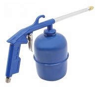 Pistola de Petrolear Neumática 1 Litro - Pistola para Limpieza con Aire Comprimido - Depósito Metálico - Uso Profesional Taller