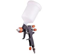 Pistola de pintura con boquilla HVLP de 2,5 mm, 600 ml, pistola pulverizadora