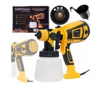Pistola De Pintura HVLP 650W 800ml Pistola Eléctrica De Pulverización