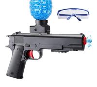 Pistola de pistola de gel automática con 30.000 municiones, pistola M1911, juguete eléctrico, actividades al aire libre, juego de equipo de tiro para más de 12 adultos y adolescentes