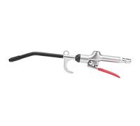 Pistola de polvo Aleación de aluminio Aleación profesional de soplado neumático para la extracción y limpieza de polvo en fábricas Lavado de autos y talleres de mantenimiento