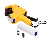 Pistola de Precios, Pistola de Precios, Dígitos, Pistola de Etiquetas de Precios, Pistola de Etiquetas de Precios, Máquina Etiquetadora de Marcado de Precios con 10 Rollos de