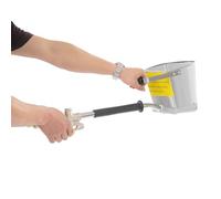 Pistola de proyectar para mortero de cemento 4L Pistola de recubrimiento con 4 chorros Máquina de recubrimiento de acero inoxidable con bomba de alta presión/compresor de aire Herramienta para pintura
