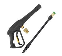 Pistola de pulverización de agua de alta presión con puntas de boquilla de chorro, pistola de agua para lavadora eléctrica compatible con algunas de las arandelas a presión eléctricas Greenworks